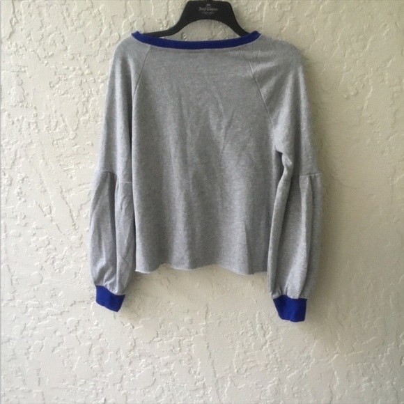 Pop Sugar Womans size small balloon sleeve sweatshirt NWT - Picture 10 of 16
